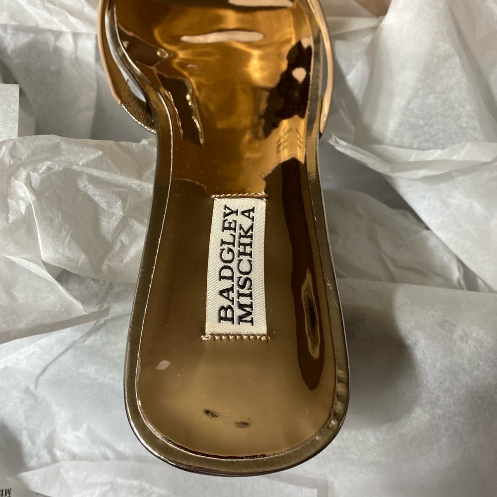 Badgley Mischka collection Josette slide sandals - Picture 8 of 12